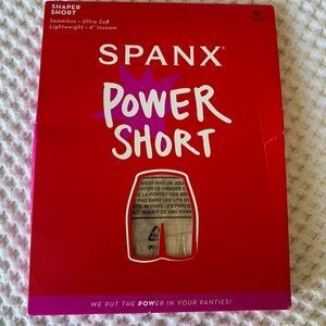SPANX Power Short, size XL, soft nude shade